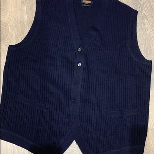 Coach vest 100% Wool